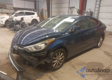 2015 Hyundai Elantra Se z USA, uszkodzony, nr VIN 5NPDH4AEXFH588710